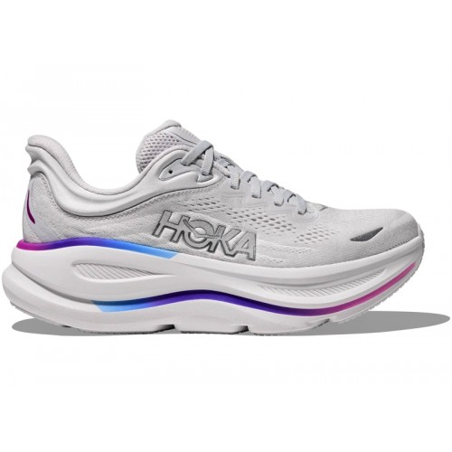 HOKA Wmns Bondi 9 Cosmic Grey Purple - женская сетка размеров