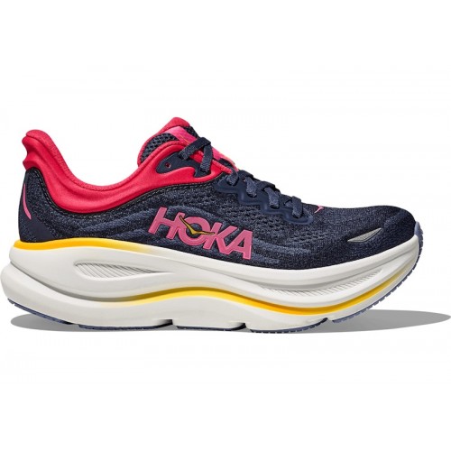 HOKA Wmns Bondi 9 Varsity Navy Nautical Dusk - женская сетка размеров