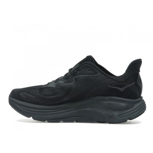 HOKA Clifton 10 Triple Black - мужская сетка размеров