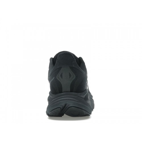 HOKA Clifton 10 Triple Black - мужская сетка размеров