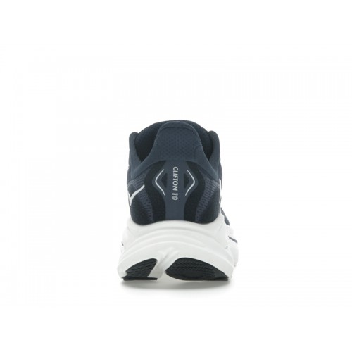 HOKA Clifton 10 Navy White - мужская сетка размеров