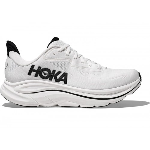 HOKA Clifton 10 White Black - мужская сетка размеров