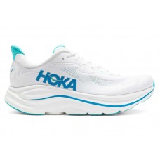 Hoka One One Clifton 10 White Skyward Blue