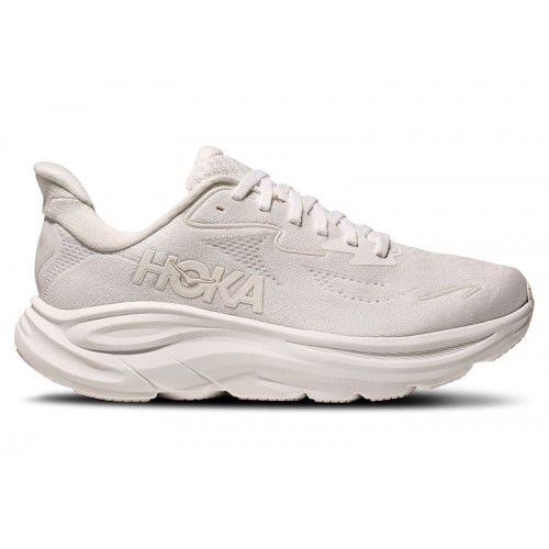 HOKA Clifton 10 Triple White - мужская сетка размеров