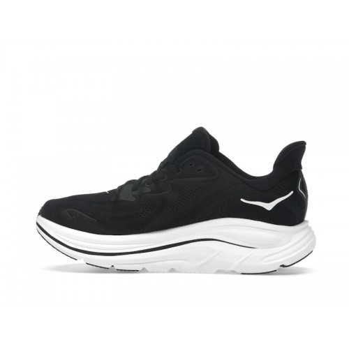 HOKA Wmns Clifton 10 Black White - женская сетка размеров