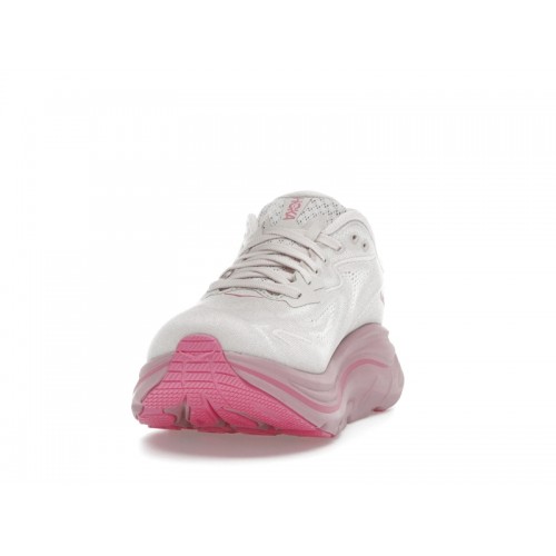 Hoka One One Clifton 10 Rose Cream Dried Rose (W) - женская сетка размеров