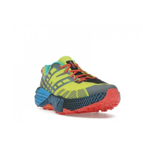 HOKA Speedgoat 2 Low Citrus Blue - мужская сетка размеров