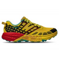 Hoka One One Speedgoat 2 Sour Lemon Black