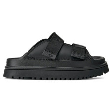 Детские UGG GoldenGlow Slide Black (Kids)
