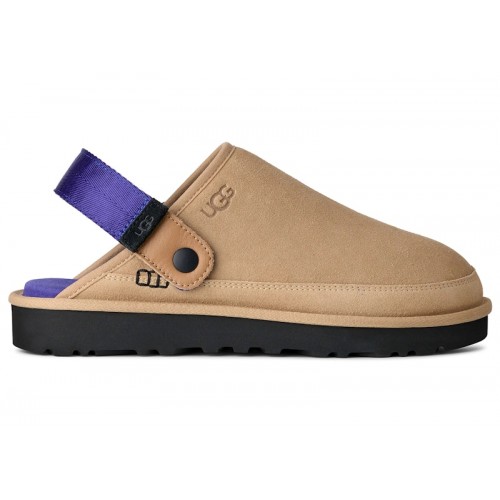 UGG Goldencoast Clog II Sand Regal Blue - мужская сетка размеров