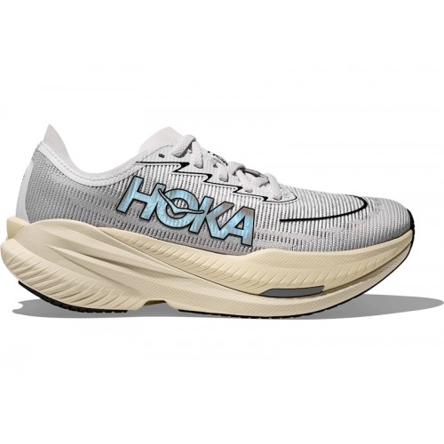 HOKA Mach X 2 White Cosmic Grey - мужская сетка размеров