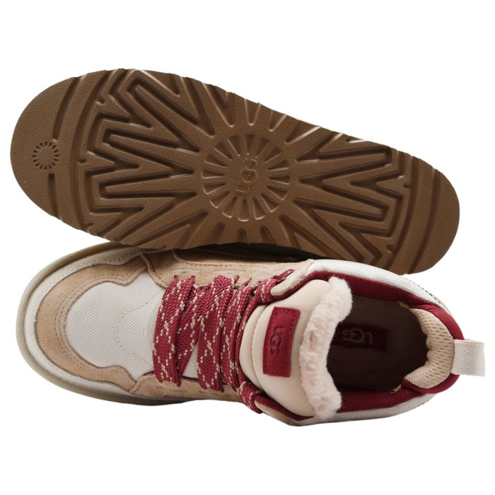 UGG Lowmel Driftwood Biking Red - мужская сетка размеров UGG Lowmel Driftwood Biking Red - мужская сетка размеров