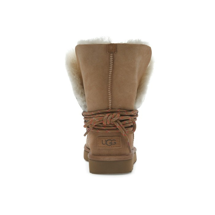 UGG Bailey Tie Boot Chestnut (W) - женская сетка размеров UGG Bailey Tie Boot Chestnut (W) - женская сетка размеров