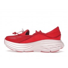 Hoka One One Bondi Mary Jane Cerise Rose Tea