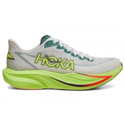 Hoka One One Mach 7 Frost Neon Yuzu (W) - женская сетка размеров