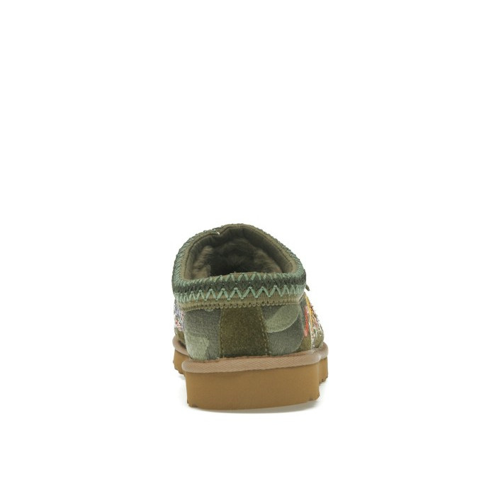 Palace x UGG Tasman Slipper Burnt Olive Camo - мужская сетка размеров Palace x UGG Tasman Slipper Burnt Olive Camo - мужская сетка размеров