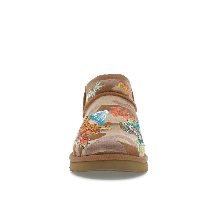 Palace x UGG Classic Ultra Mini Boot Chestnut Camo - мужская сетка размеров Palace x UGG Classic Ultra Mini Boot Chestnut Camo - мужская сетка размеров