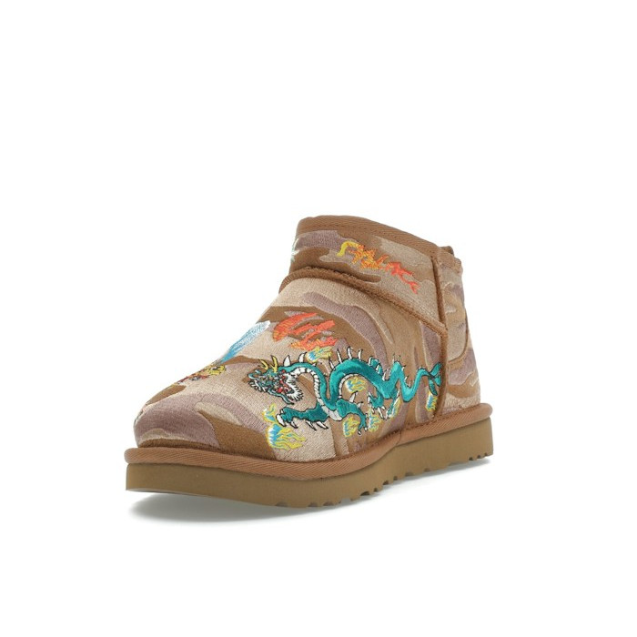 Palace x UGG Classic Ultra Mini Boot Chestnut Camo - мужская сетка размеров Palace x UGG Classic Ultra Mini Boot Chestnut Camo - мужская сетка размеров