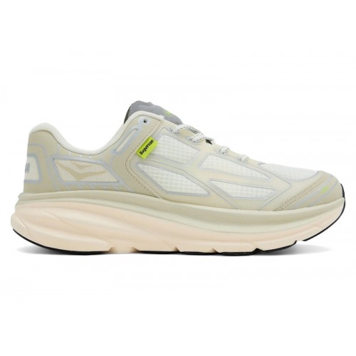 Кроссы Hoka One One Clifton One9 Supervsn Ice Grey - мужская сетка размеров