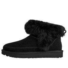 Женские UGG Classic Ultra Mini Chalet Boot Black (W)