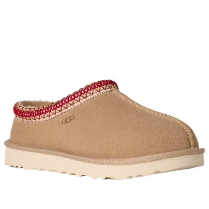 UGG Wmns Tasman 2 Slipper Sand Dark Cherry - женская сетка размеров UGG Wmns Tasman 2 Slipper Sand Dark Cherry - женская сетка размеров