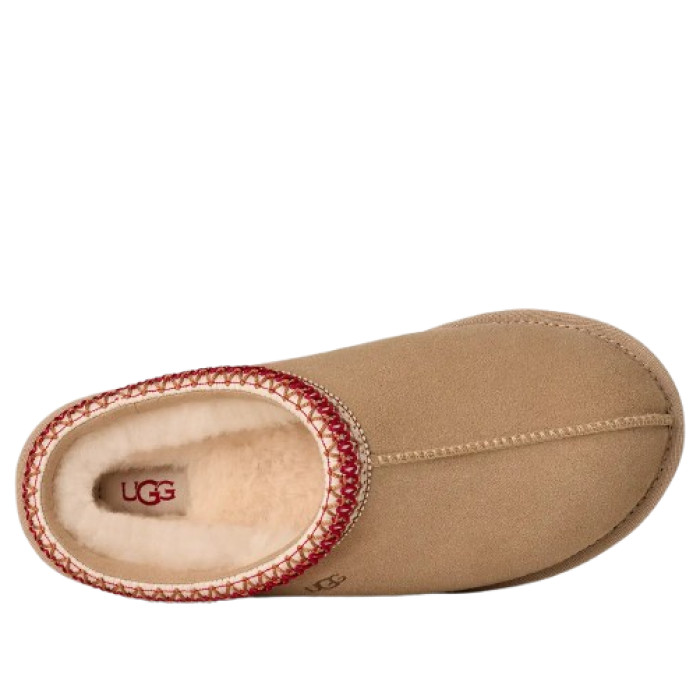 UGG Wmns Tasman 2 Slipper Sand Dark Cherry - женская сетка размеров UGG Wmns Tasman 2 Slipper Sand Dark Cherry - женская сетка размеров
