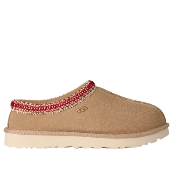 UGG Wmns Tasman 2 Slipper Sand Dark Cherry - женская сетка размеров UGG Wmns Tasman 2 Slipper Sand Dark Cherry - женская сетка размеров