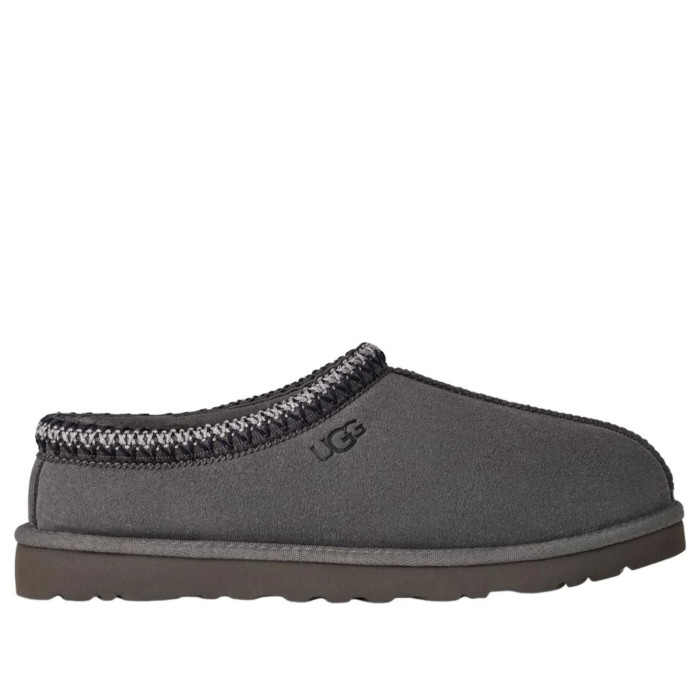 UGG Tasman 2 Slipper Dark Grey - мужская сетка размеров UGG Tasman 2 Slipper Dark Grey - мужская сетка размеров