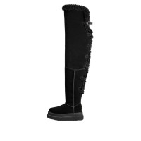 Женские UGG Thigh High Boot sacai Black (W)
