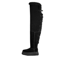 Женские UGG Thigh High Boot sacai Black (W)