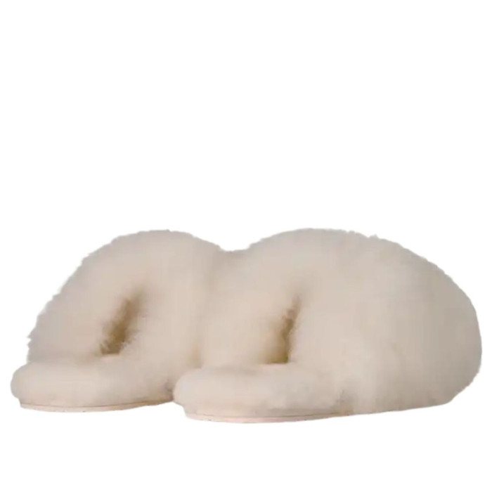 UGG Wmns Scuffette Chalet Slipper White - женская сетка размеров UGG Wmns Scuffette Chalet Slipper White - женская сетка размеров