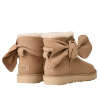 Женские UGG Classic Mini Bow Boot Sand (W)