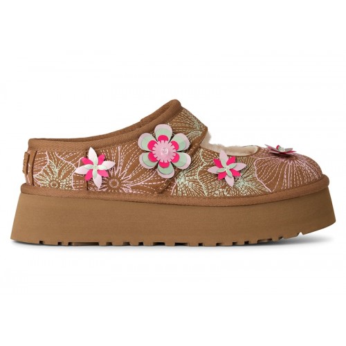UGG Bea Mary Jane Meadow Chestnut (W) - женская сетка размеров