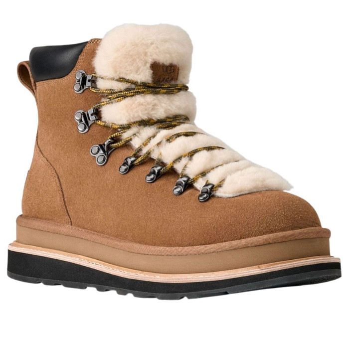 Sacai x UGG Hiker Boot Chestnut - мужская сетка размеров Sacai x UGG Hiker Boot Chestnut - мужская сетка размеров