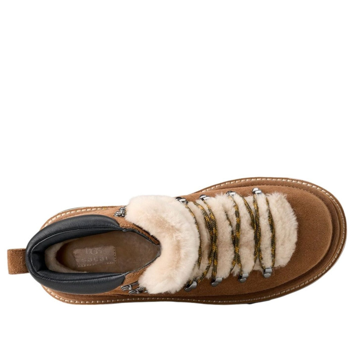 Sacai x UGG Hiker Boot Chestnut - мужская сетка размеров Sacai x UGG Hiker Boot Chestnut - мужская сетка размеров
