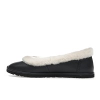 Женские UGG Zora Leather Ballet Flat Black (W)