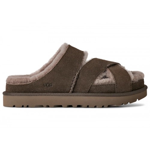 UGG Greenport Cross Strap Slide Dense Smoke (W) - женская сетка размеров