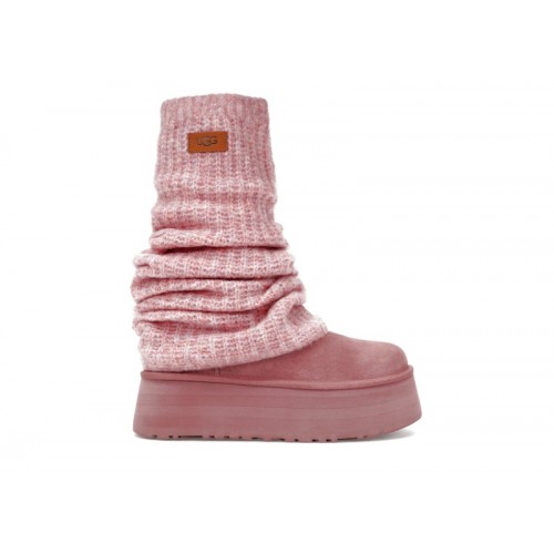 UGG Wmns Classic Mini Dipper Legwarmer Pink Dawn - женская сетка размеров