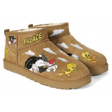 UGG Classic Ultra Mini Boot Palace x Looney Tunes Chestnut
