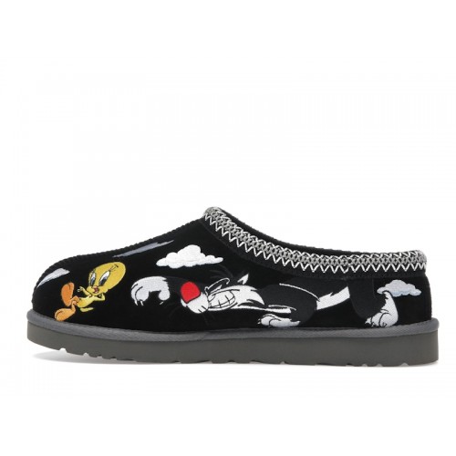 UGG Tasman Slipper Palace x Looney Tunes Black - мужская сетка размеров