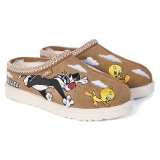 UGG Tasman Slipper Palace x Looney Tunes Chestnut