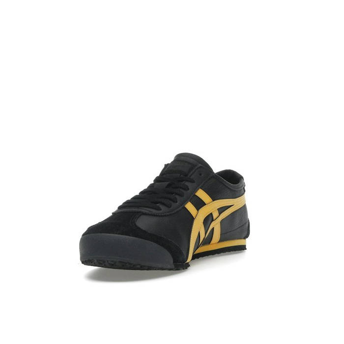 Onitsuka Tiger Mexico 66 Black Yellow - мужская сетка размеров Onitsuka Tiger Mexico 66 Black Yellow - мужская сетка размеров
