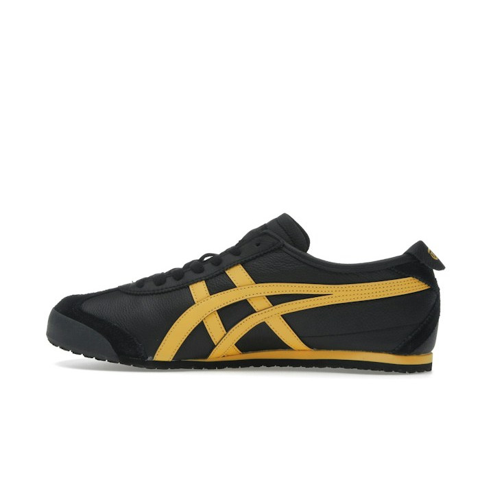 Onitsuka Tiger Mexico 66 Black Yellow - мужская сетка размеров Onitsuka Tiger Mexico 66 Black Yellow - мужская сетка размеров