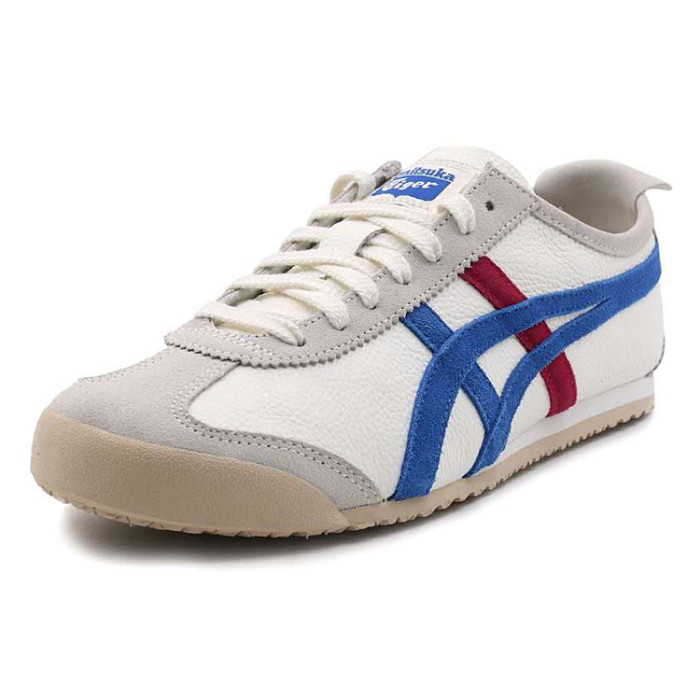 Onitsuka Tiger Mexico 66 Vintage White Directoire Blue - мужская сетка размеров Onitsuka Tiger Mexico 66 Vintage White Directoire Blue - мужская сетка размеров