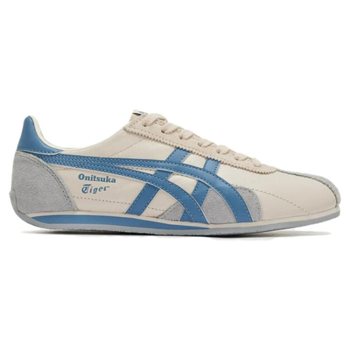 Onitsuka Tiger Runspark Cream Light Blue - мужская сетка размеров Onitsuka Tiger Runspark Cream Light Blue - мужская сетка размеров