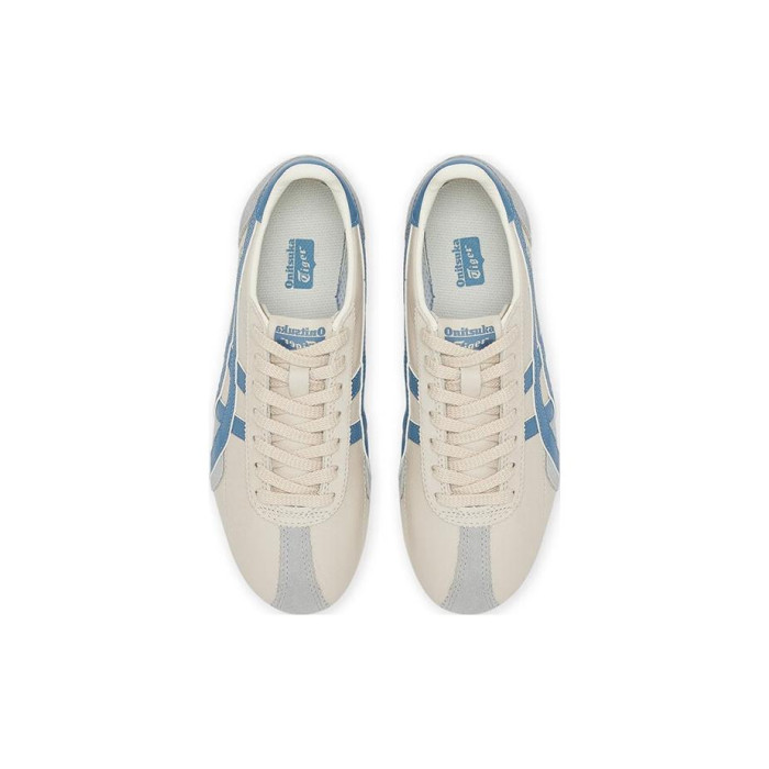 Onitsuka Tiger Runspark Cream Light Blue - мужская сетка размеров Onitsuka Tiger Runspark Cream Light Blue - мужская сетка размеров