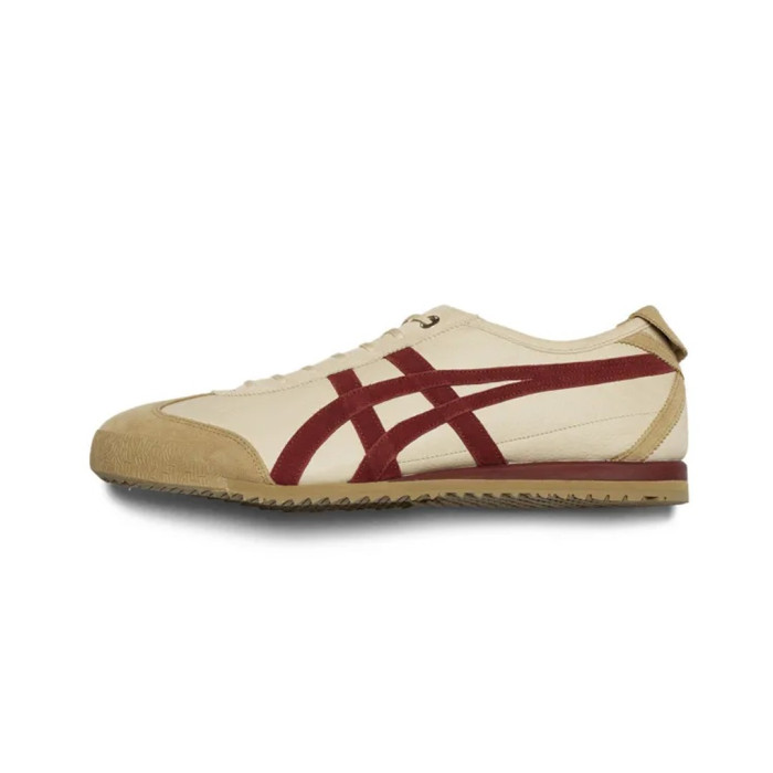 Onitsuka Tiger Mexico 66 SD Beige Beet Juice - мужская сетка размеров Onitsuka Tiger Mexico 66 SD Beige Beet Juice - мужская сетка размеров