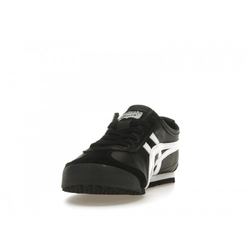 Кроссы Onitsuka Tiger Mexico 66 Black White - мужская сетка размеров