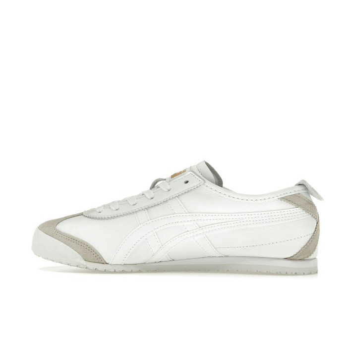 Onitsuka Tiger Mexico 66 White Beige - мужская сетка размеров Onitsuka Tiger Mexico 66 White Beige - мужская сетка размеров