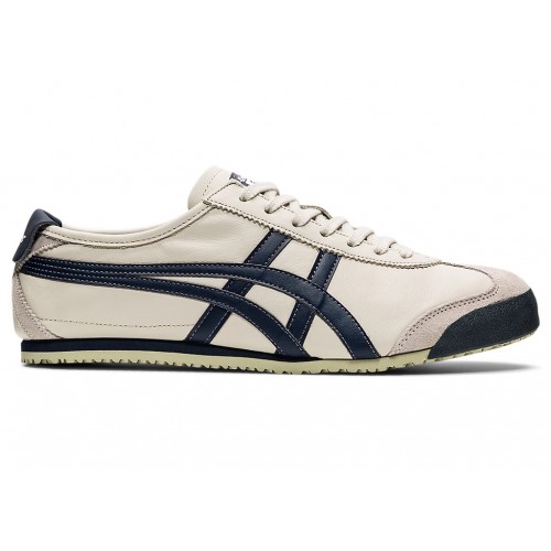 Кроссы Onitsuka Tiger Mexico 66 Birch Peacoat - мужская сетка размеров